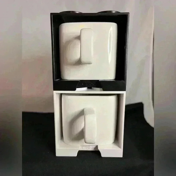 2- Stackable Cube Mugs - Picture 4 of 6